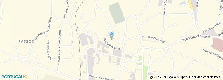Mapa de Rua Soares Basto