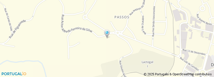 Mapa de Rua Velha de Passos