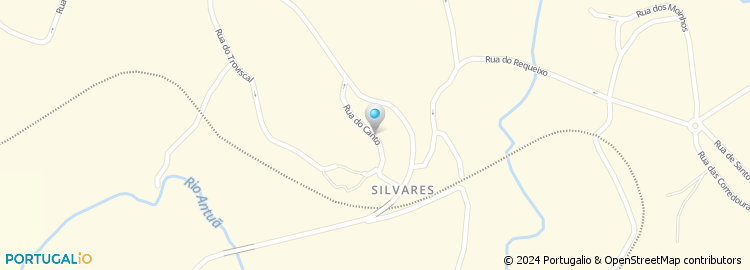 Mapa de Silvares