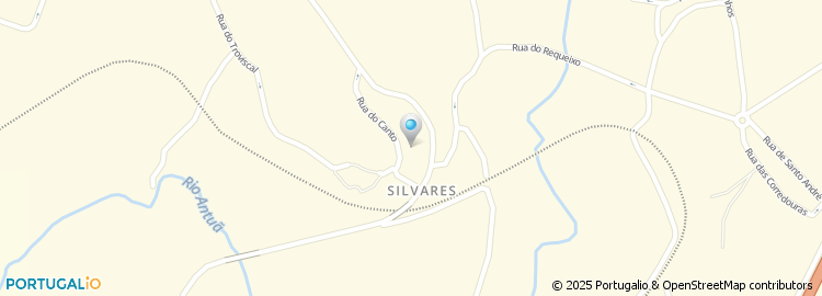 Mapa de Travessa do Cruzeiro de Silvares