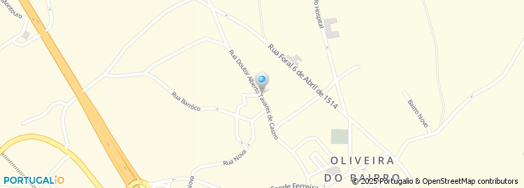 Mapa de Apartado 129, Oliveira do Bairro