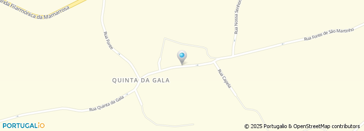 Mapa de Quinta da Gala