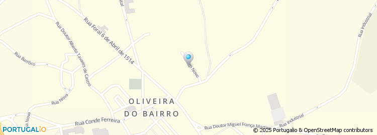 Mapa de Travessa do Bairro Novo