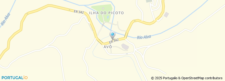 Mapa de Rua da Couraça