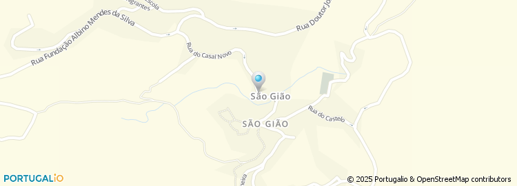 Mapa de Rua do Casal Novo