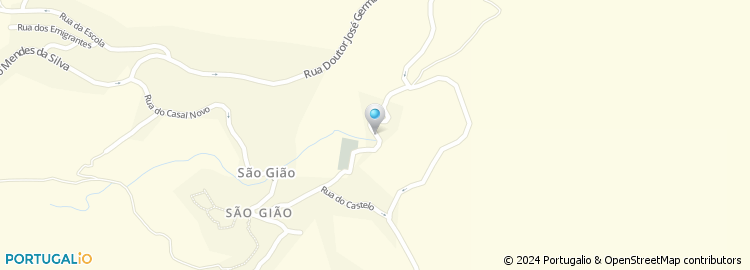 Mapa de Rua Francisco Mendes Diogo