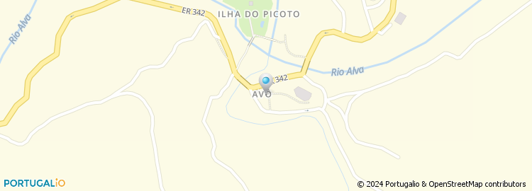Mapa de Rua Professor Doutor António Ribeiro Garcia de Vasconcelos