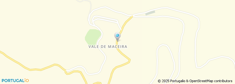 Mapa de Vale da Maceira