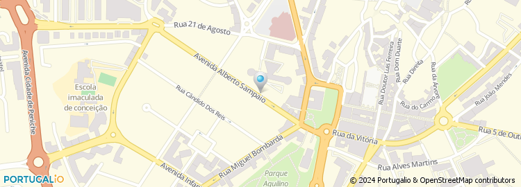 Mapa de Oliveira & Fonte, Lda