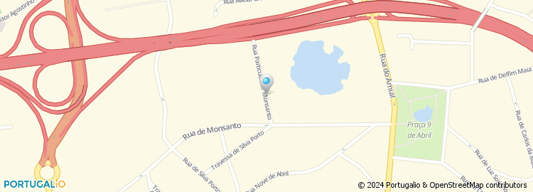 Mapa de Oliveira & Guedes Lda