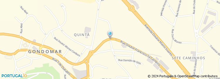 Mapa de Oliveira Mota & Oliveira, Lda