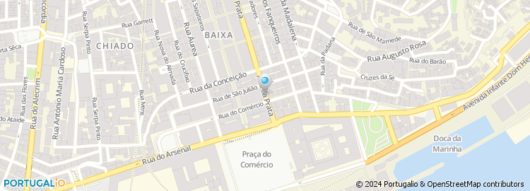 Mapa de Oliveira & Pinto - Comércio de Decorações, Lda
