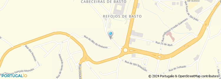 Mapa de Oliveira & Senra - Construção, Lda