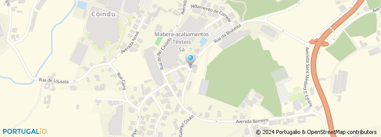 Mapa de Oliveiras & Fernandes, Lda