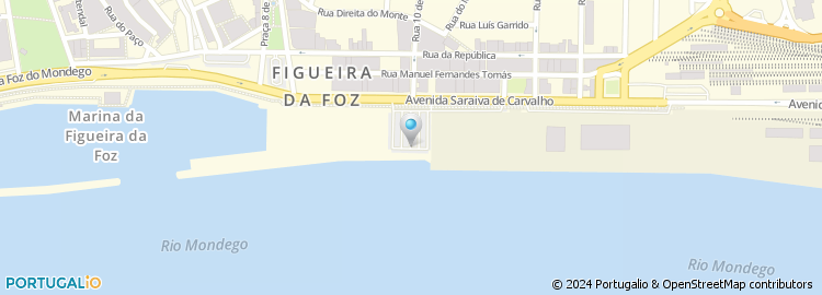 Mapa de Operfoz - Operadores do Porto da Figueira da Foz, Lda