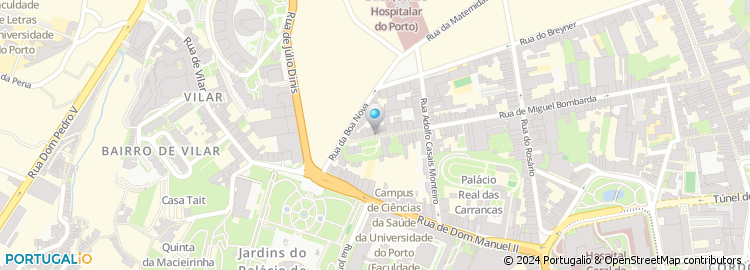 Mapa de Oporto Soho - Restauração, Lda