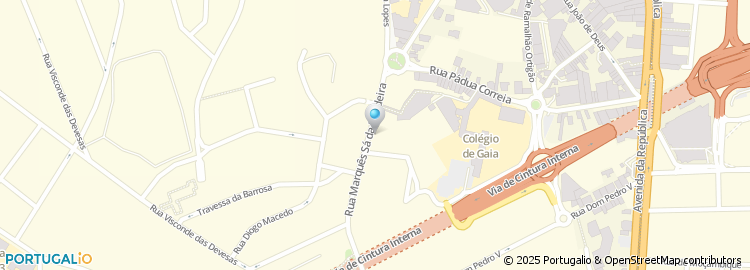 Mapa de Óptica Pedro Daniel Lourenço, Unipessoal Lda
