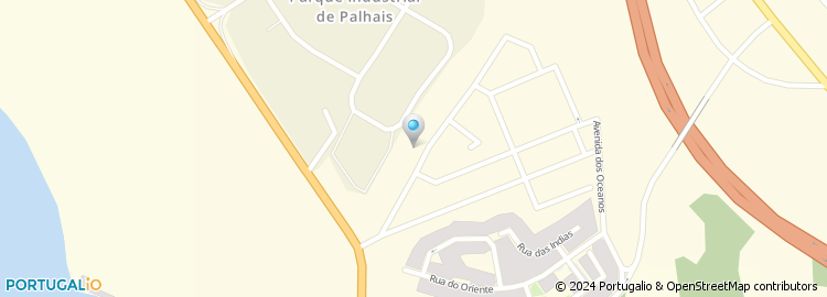Mapa de Opticalia, Barreiro Retail Park