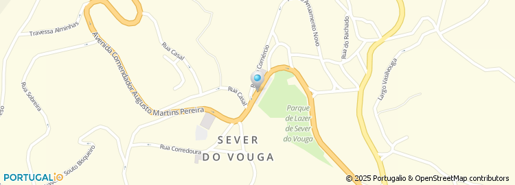 Mapa de Opticália, Sever do Vouga