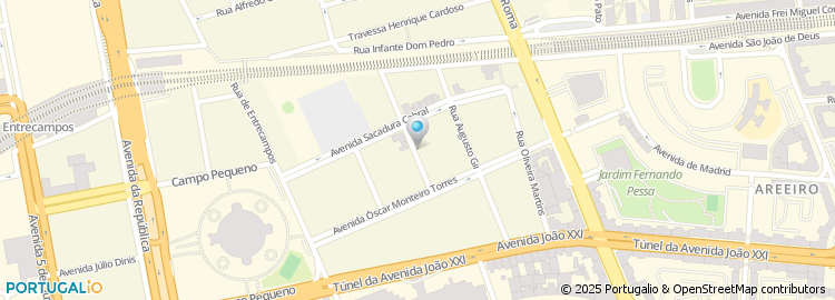 Mapa de Oriental Network, Lda