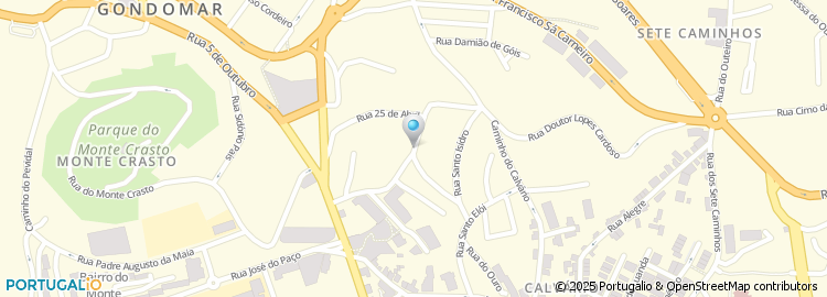 Mapa de Orlando Castro Silva