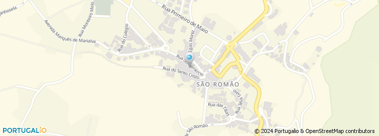 Mapa de Orlando Oliveira Santos, Comércio de Automóveis, Unipessoal, Lda