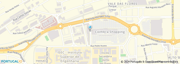Mapa de Oro Vivo Ourivesarias, Coimbra Shopping