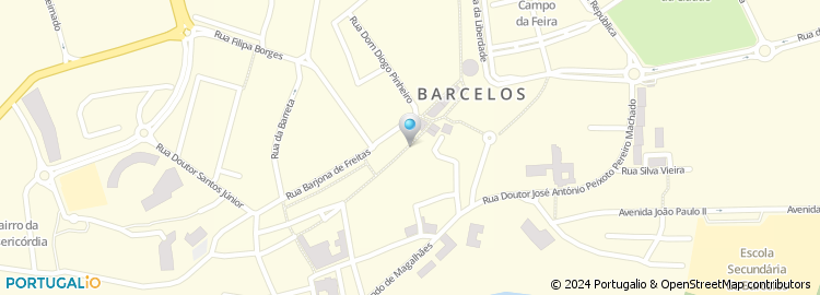 Mapa de Ortocelos - Clinica Medico - Dentaria de Barcelos, Unip., Lda