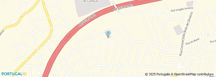 Mapa de Ortoflex - Comércio Indústria de Colchoes e Estofos, Lda