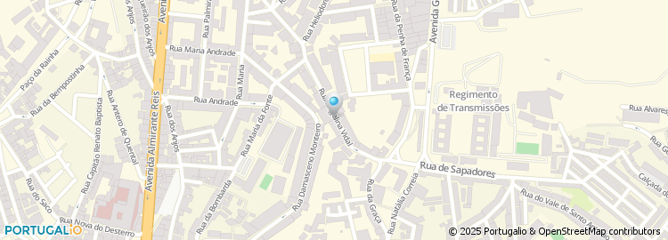 Mapa de Ortopedia Lisboa