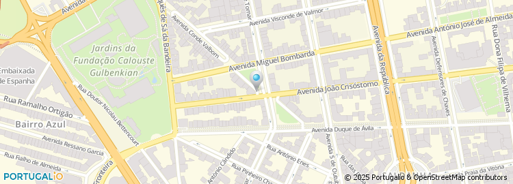 Mapa de oscar Santos - Arquitecto
