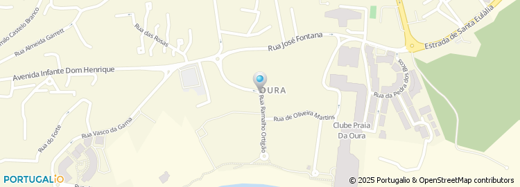 Mapa de Ourapraia - Hoteis SA