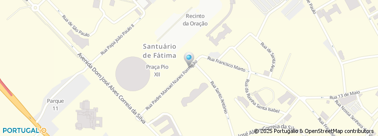 Mapa de Apartado 60, Fátima