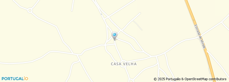 Mapa de Estrada dos Quinze