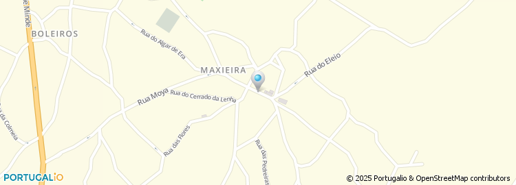 Mapa de Rua de Santa Bárbara