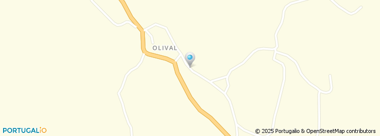 Mapa de Rua do Olival