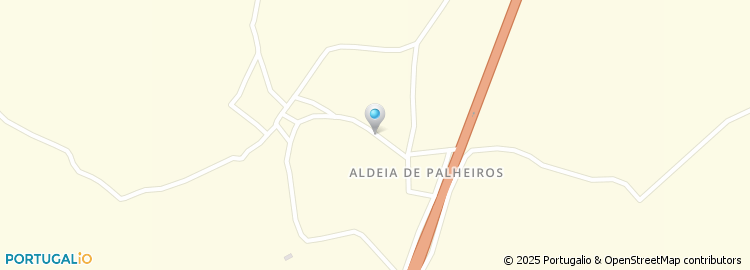 Mapa de Aldeia dos Palheiros