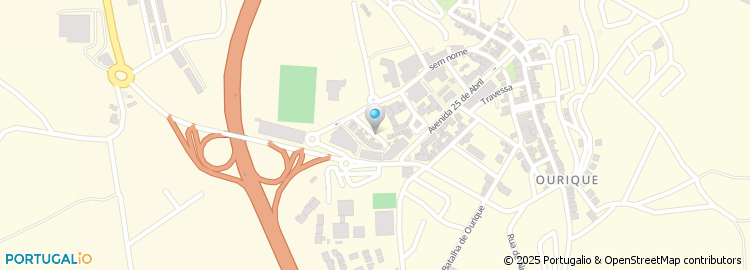 Mapa de Rua António Honório Mestre Raio
