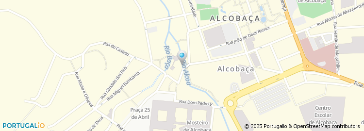 Mapa de Ourivesaria Alcobaça