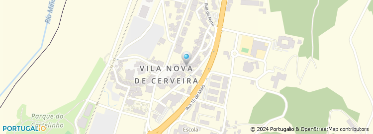 Mapa de Ourivesaria Coimbra
