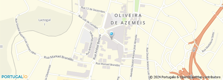 Mapa de Ouvir Centros Auditivos, Oliveira de Azeméis