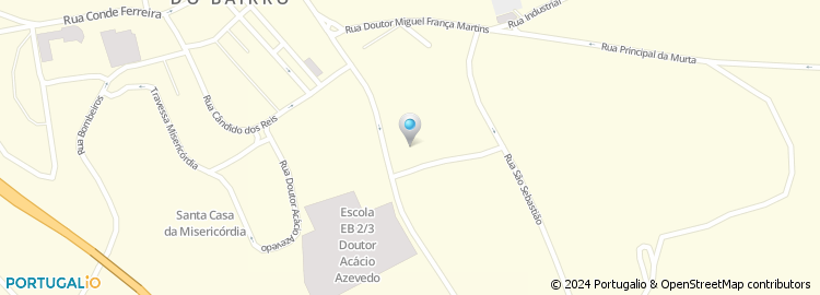 Mapa de Ouvir Centros Auditivos, Oliveira do Bairro
