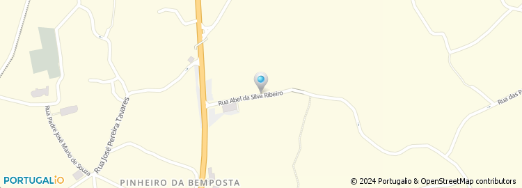 Mapa de Ouvir Centros Auditivos, Pinheira da Bemposta
