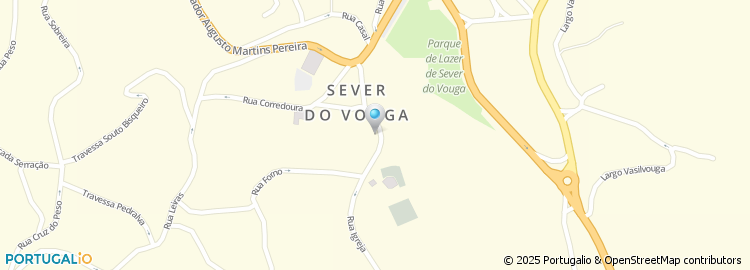 Mapa de Ouvir Centros Auditivos, Sever do Vouga