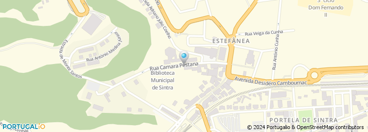 Mapa de Ouvir Centros Auditivos, Sintra