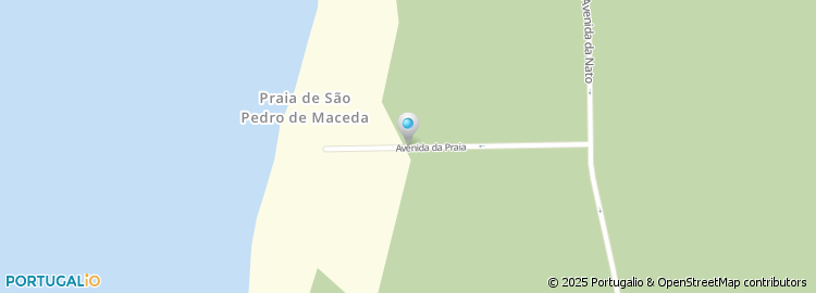 Mapa de Avenida da Praia