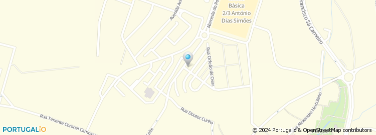 Mapa de Rua Dom Baptista Ramos