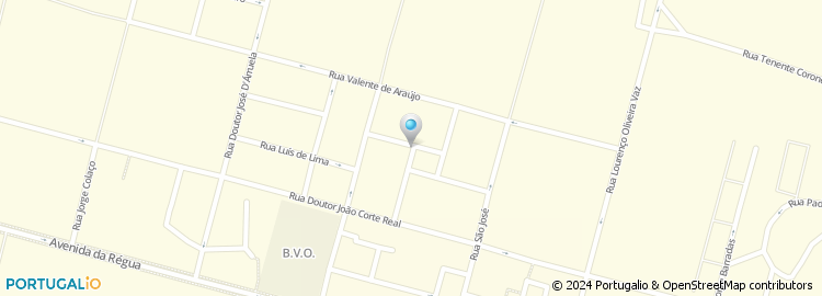 Mapa de Rua Manuel Correia Dias