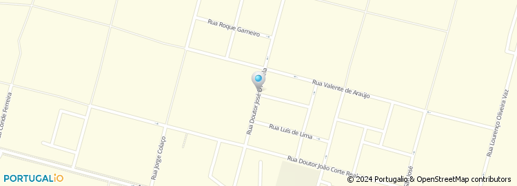 Mapa de Rua Oliveira Muge