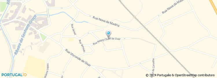 Mapa de Rua Rotary Clube de Ovar